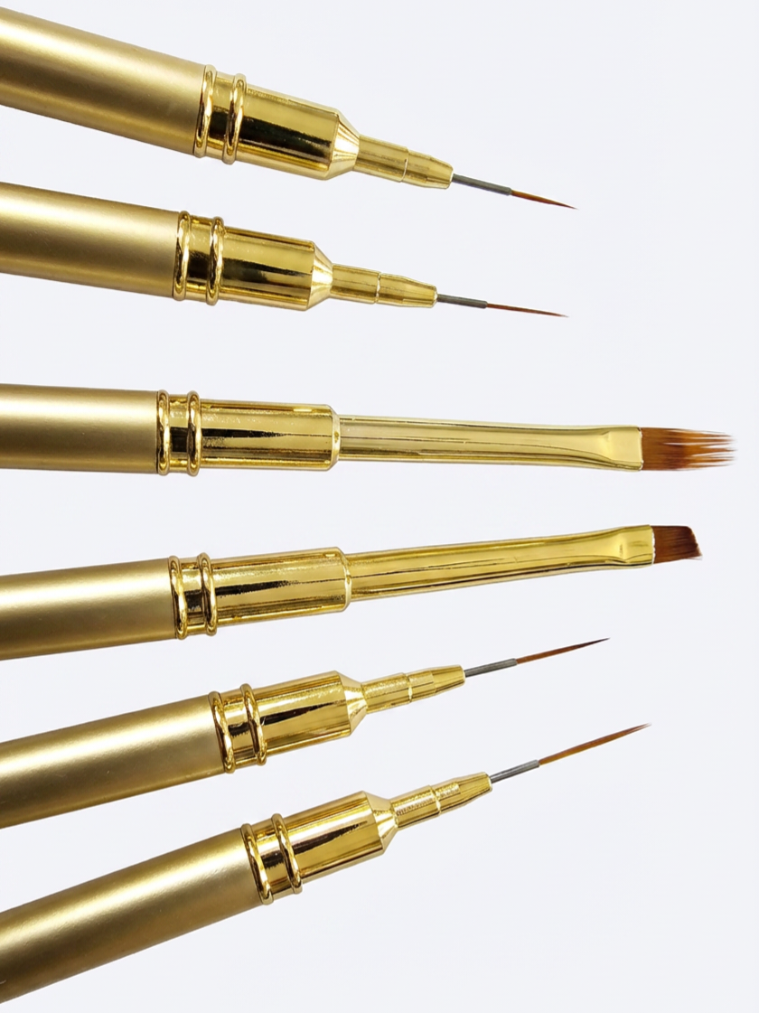 Nail art brushes
